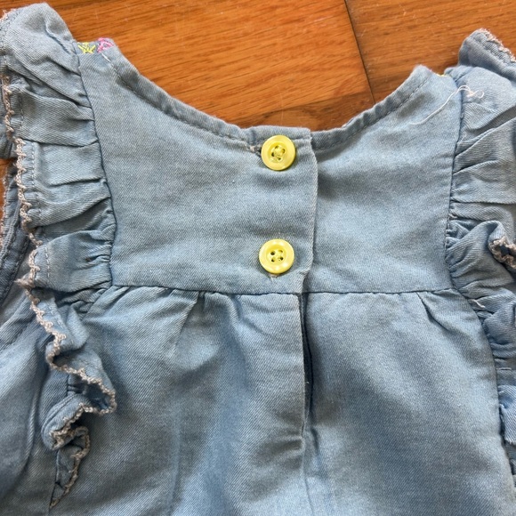 Penelope Mack Blue Sleeveless Embellished Sundress 18 months - Picture 5 of 5